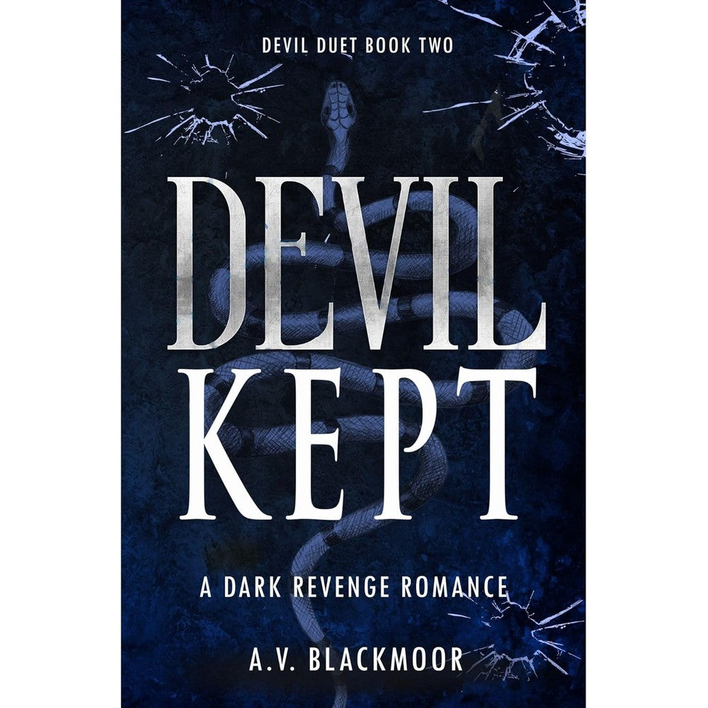 A.V. Blackmoor Devil Kept book front view dark romance novel cover