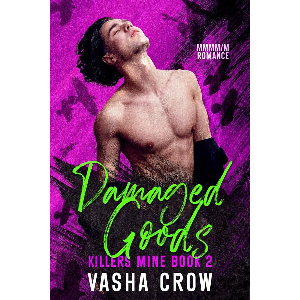 Vasha Crow Damaged Goods Killers Mine Book Two digital book cover front view dark romance novel