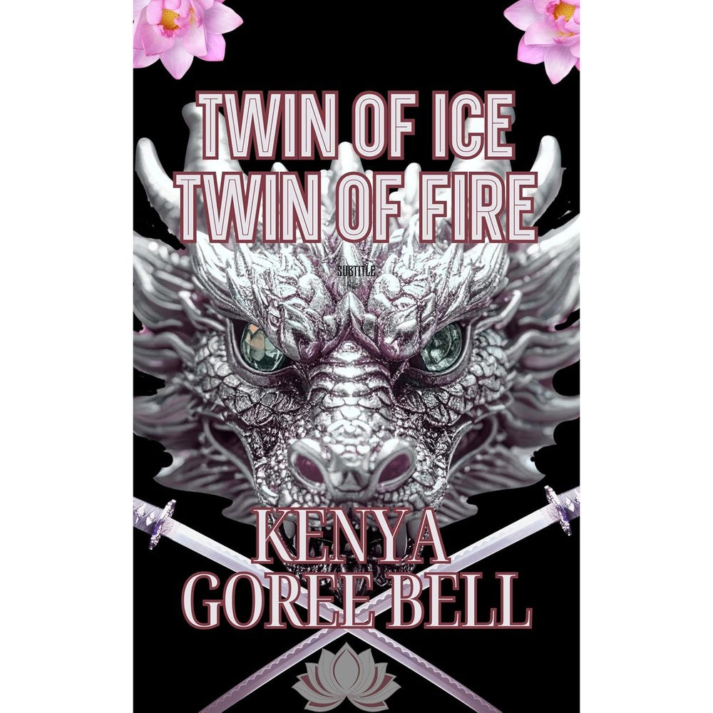 Kenya Goree-Bell Twin of Ice Twin of Fire front cover book view dark romance novel