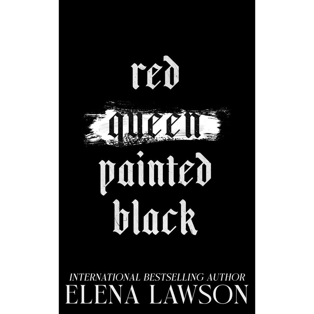 Elena Lawson Red Queen Painted Black book cover front view dark romance novel