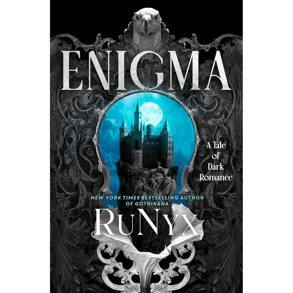 VanshiBook Enigma Dark Academia Romance novel front cover view