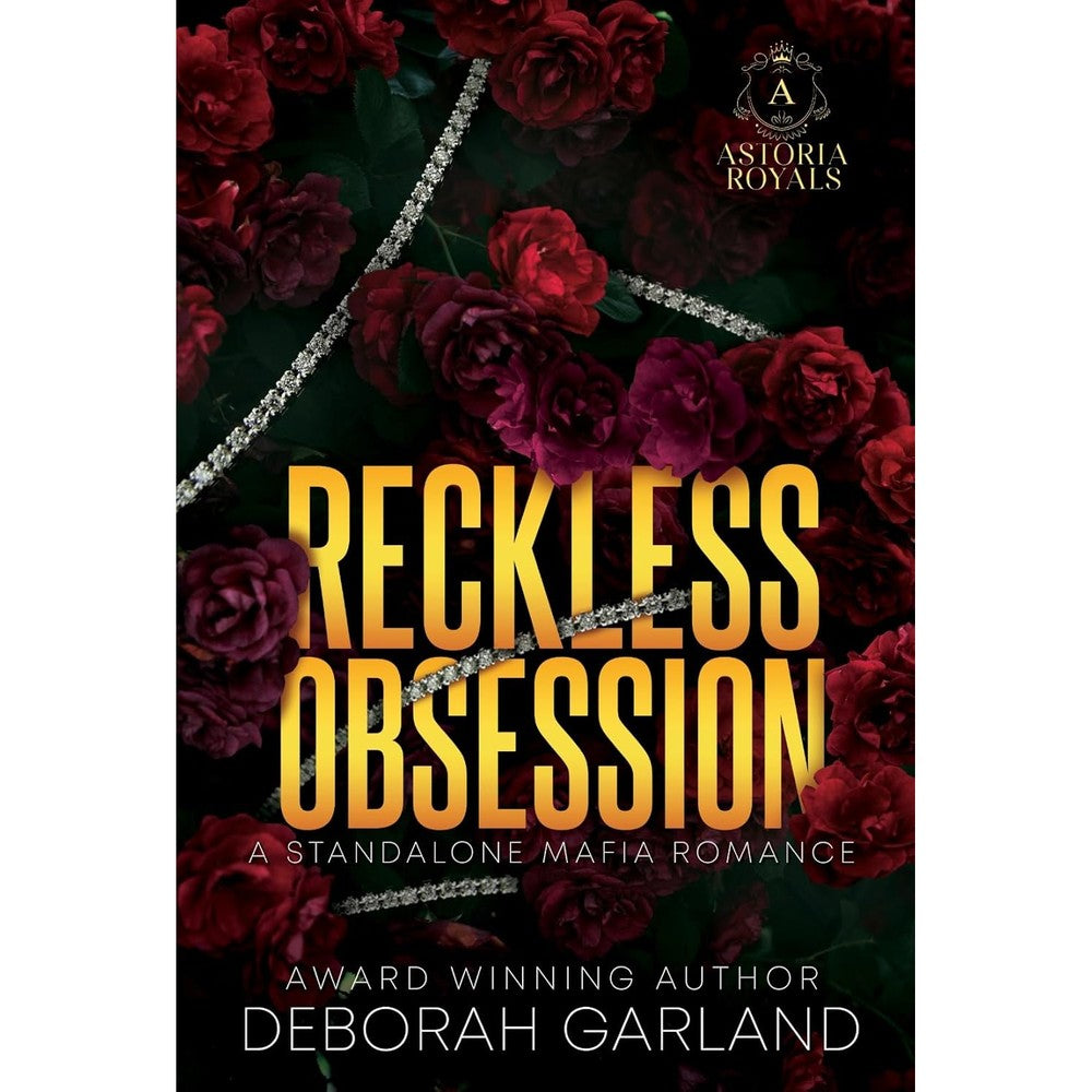 Deborah Garland Reckless Obsession dark Irish mafia romance novel front cover view.