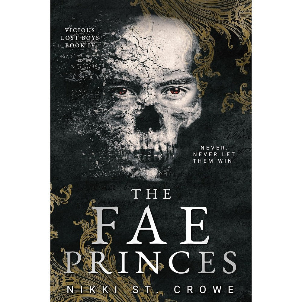 Nikki St Crowe The Fae Princes paperback book front view dark romance novel