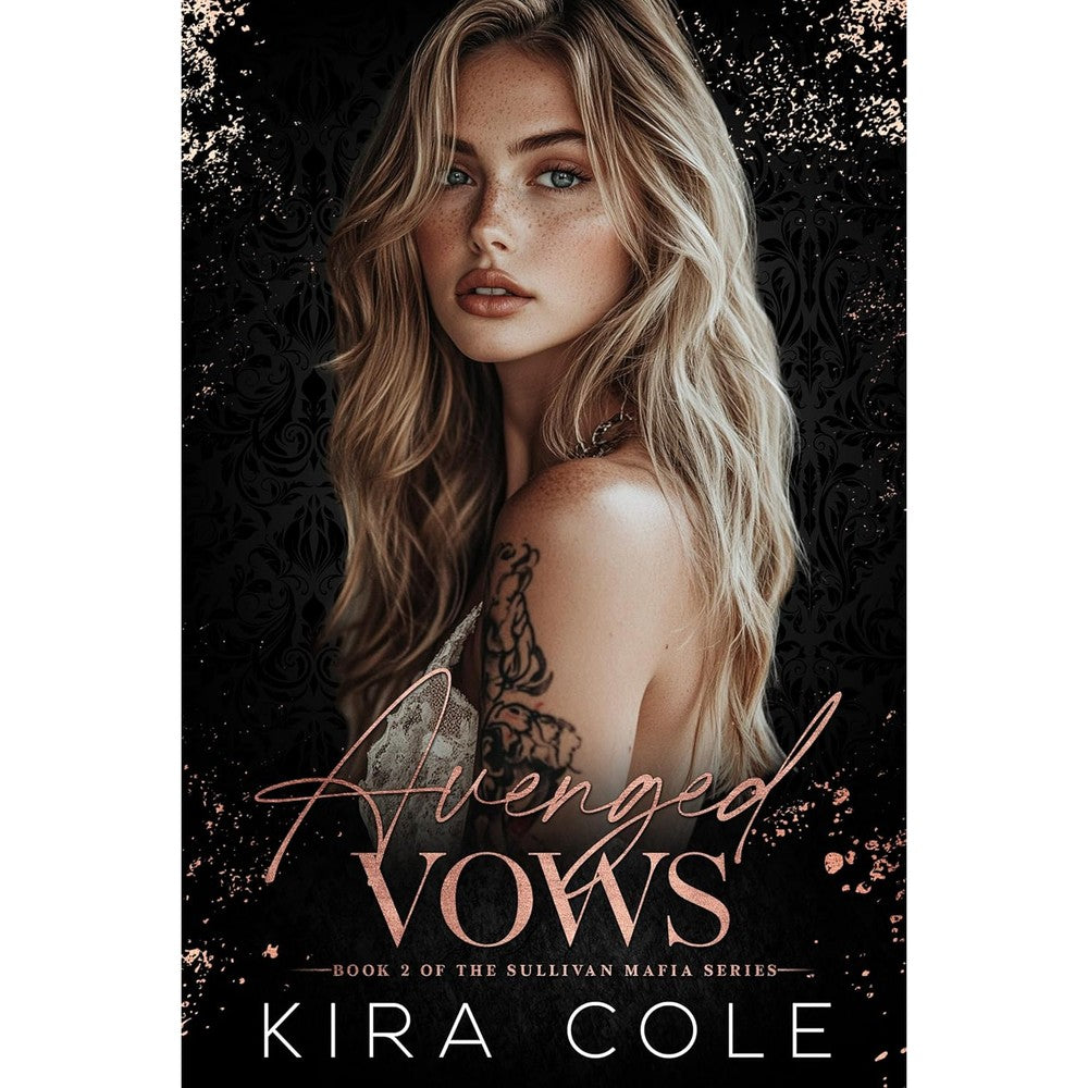 Kira Cole Avenged Vows book cover front view featuring dark romance novel artwork