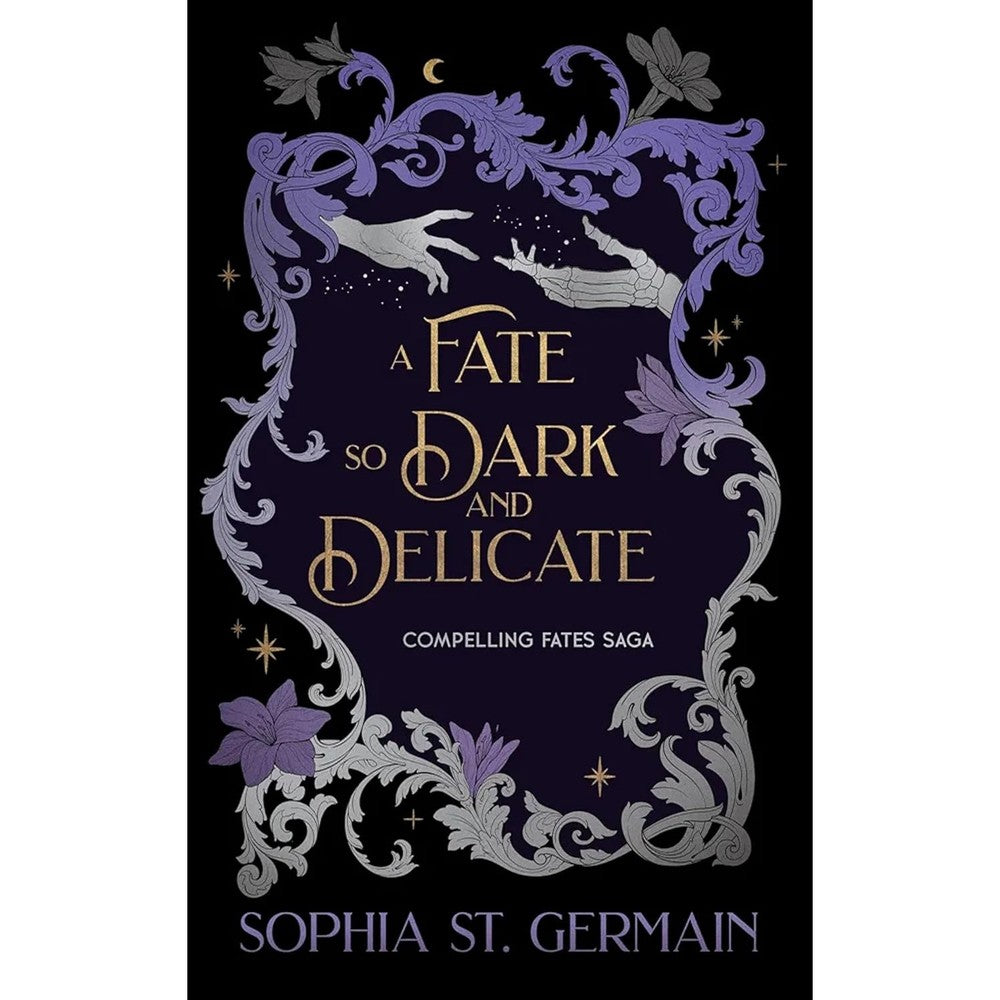 Sophia St. Germain A Fate so Dark and Delicate paperback front view authentic fantasy romance novel