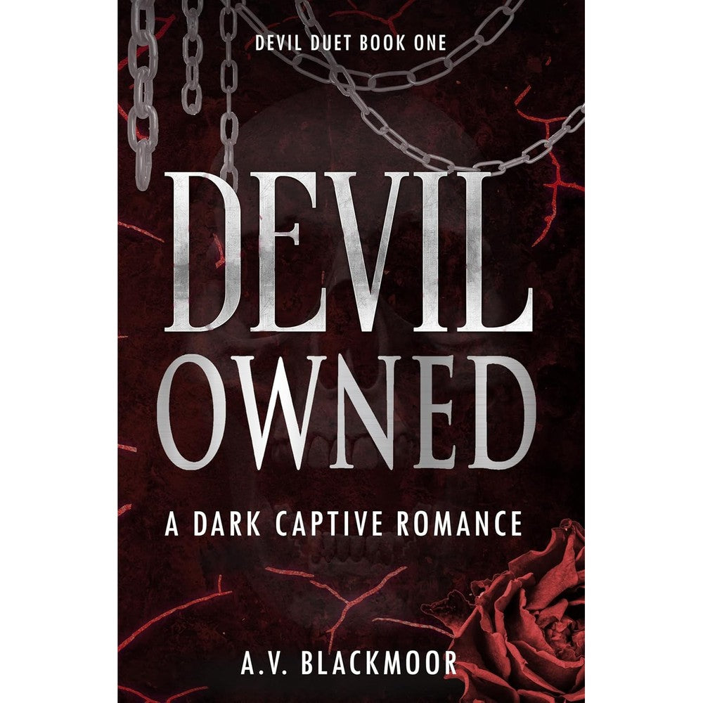 A.V. Blackmoor Devil Owned dark romance book front cover view