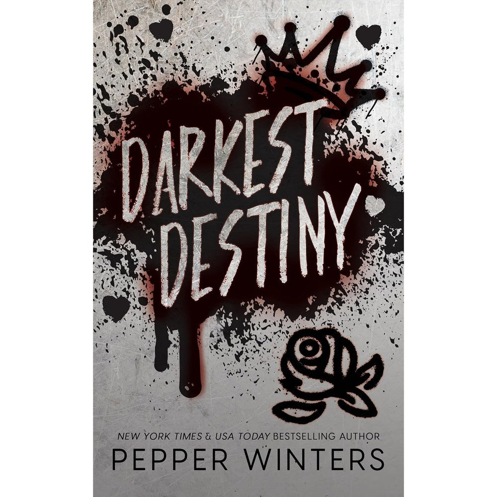 Pepper Winters Darkest Destiny book front cover view dark romance fantasy novel