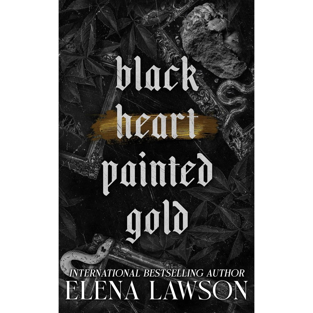 Elena Lawson Black Heart Painted Gold front cover dark romance novel