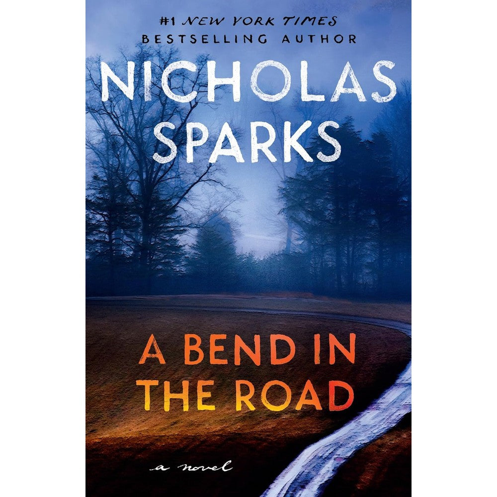 Nicholas Sparks A Bend in the Road authentic paperback book front cover