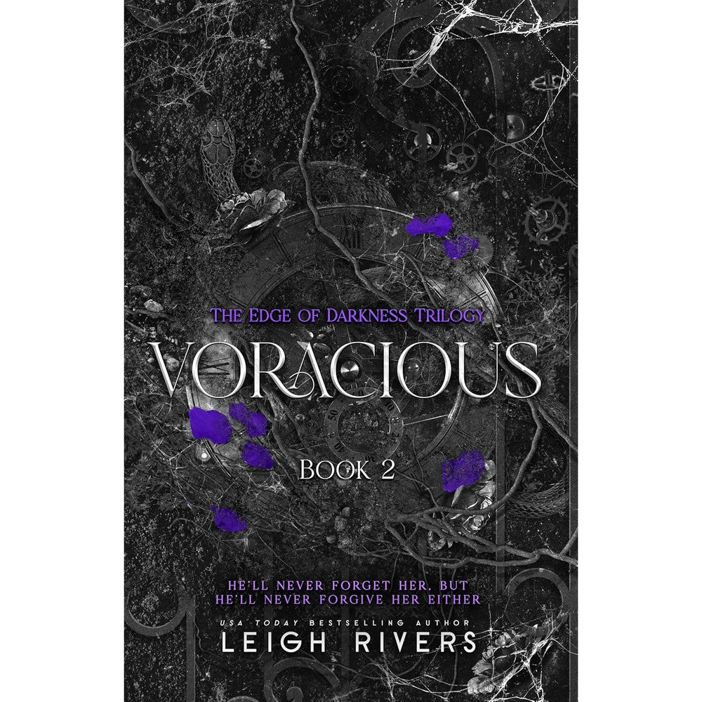 Leigh Rivers Voracious book cover front view authentic USA imported edition