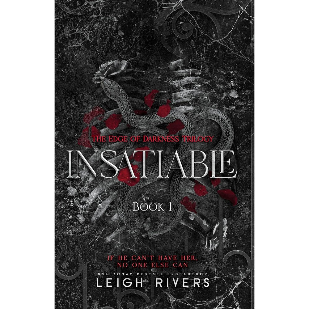 Leigh Rivers Insatiable Edge of Darkness Book 1 paperback front cover