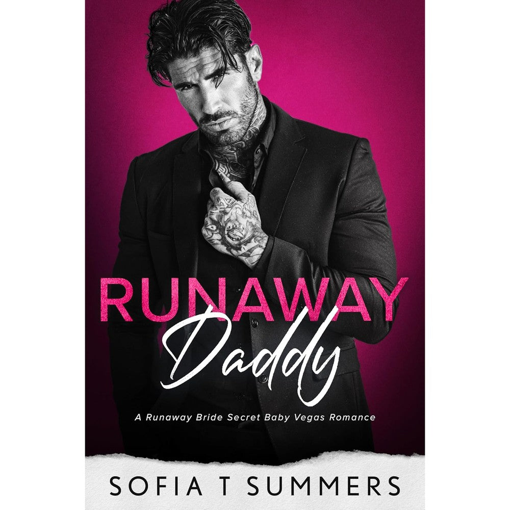 Sofia T Summers Runaway Daddy book cover front view featuring contemporary billionaire romance artwork.