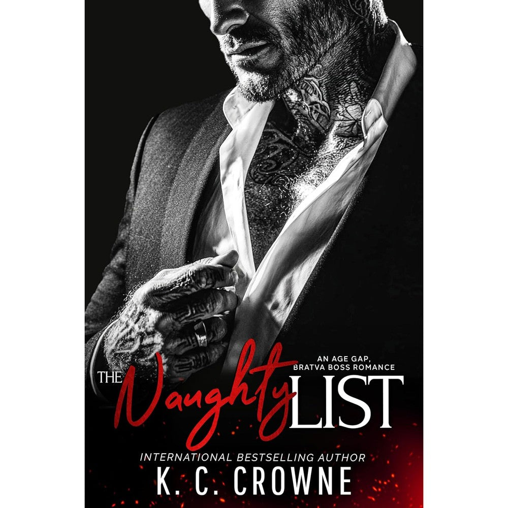 K.C. Crowne The Naughty List book front view dark romance novel