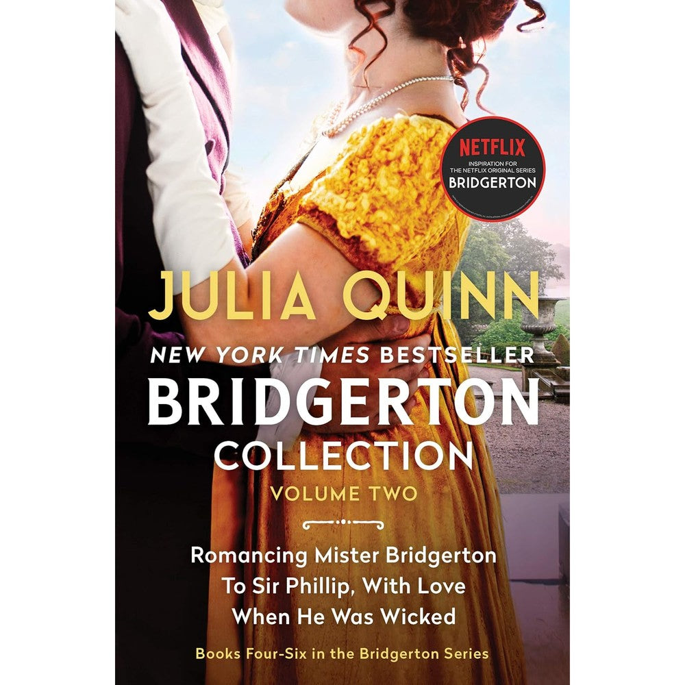 Julia Quinn Bridgerton Collection Volume Two paperback book set front view for online purchase.
