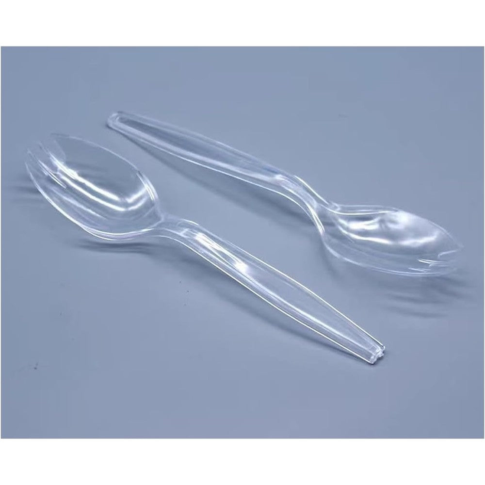 Lasenersm mini disposable plastic sporks pack front view