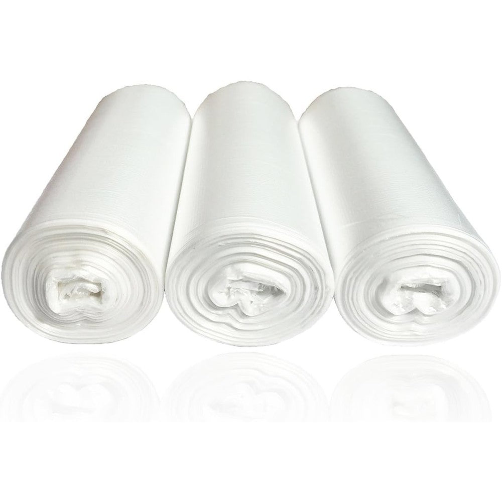 SOSOHOME 2 Gallon Small Trash Bags front view of three rolls