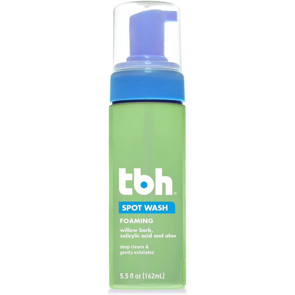 TBH Kids Spot Foam Face Wash 5.5 Fluid Ounce bottle front view