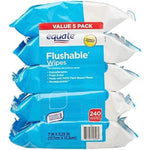 Big Man Pacheco Flushable Wipes front view in packaging