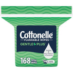 Cottonelle GentlePlus Flushable Wet Wipes front packaging view
