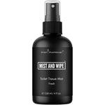 PRISTINE Mist and Wipe Toilet Tissue Spray front view 4 ounce bottle