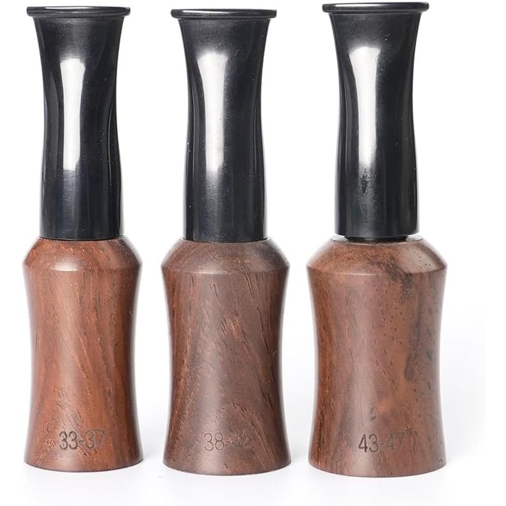 HEYSONG Ebony Cigar Tips Mouthpieces Set 33-62 Ring (33-47R)