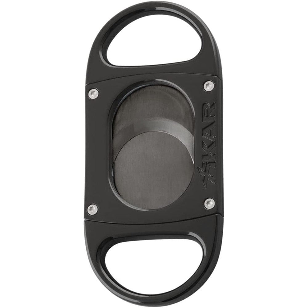 Xikar M8 Metal Body Cigar Cutter. Black on Black