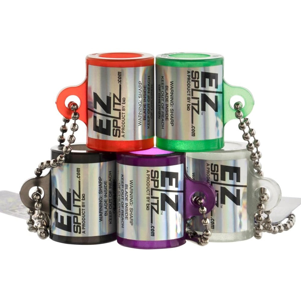 EZ SPLITZ Cigarillo Splitters - Small, Portable with Keychain, Makes a Precise Clean Cut
