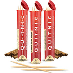 PurePix Quit-NIC Infused Cinnamon Flavored Toothpicks front view pack of three
