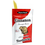 Flavor Forest Hot Cinnamon Toothpicks 100 count front packaging view showing intense flavor.