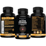 Revive Herbs Thyroid Support 60 capsules front view bottle