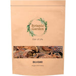 Botanic Garden Raw Bilva Bael Fruit Herb 100g bag front view showing dried Aegle marmelos slices.