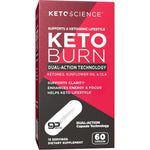 Keto Science Keto Burn capsules bottle front view