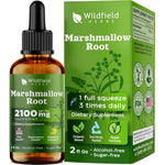 Tonga Herbs Wildfields Marshmallow Root Extract Liquid Drops front view