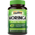 Vitalibre moringa oleifera powder vegan capsules gut health supplements