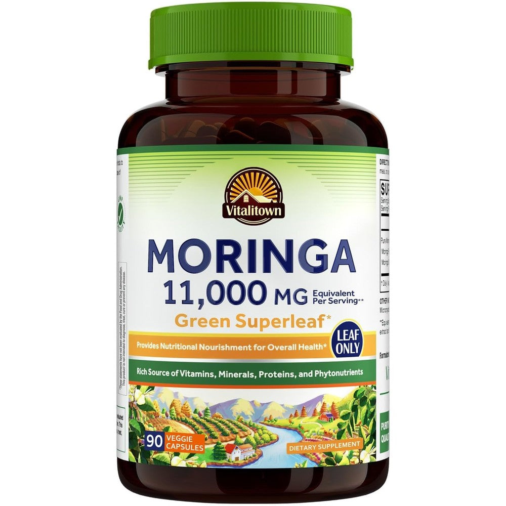 Vitalitown moringa capsules herbal health supplements