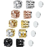 Cigmag magnetic earrings set front view with gift box