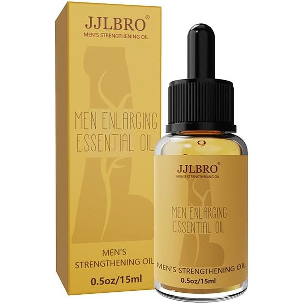 JJLBRO Big XXL male enhancement essential oil front view premium packaging