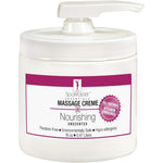 Master Massage Equipment Spamaster Unscented Massage Cream sixteen ounce front jar view