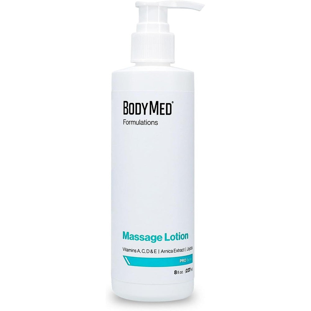 BodyMed Formulations Massage Lotion front view bottle for clinical therapy