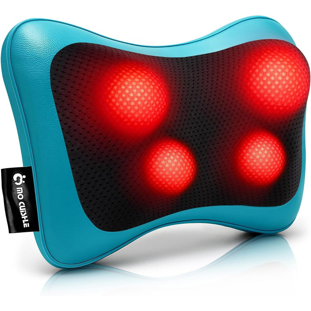 Mo Cuishle electric shiatsu back massager pillow with heat front view