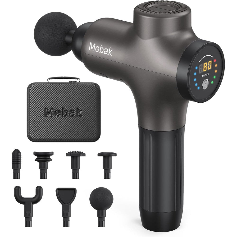 Mebak 3 Deep Tissue Percussion Massage Gun professional muscle massager front view