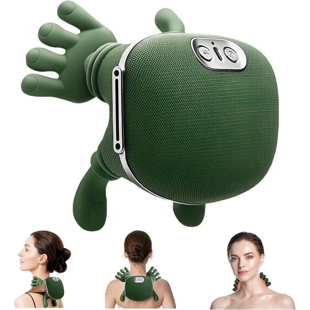 Ahcs 4d shiatsu neck and back massager front view with bionic nodes