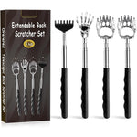 Orerered 4-Piece Extendable Back Scratcher Set front view