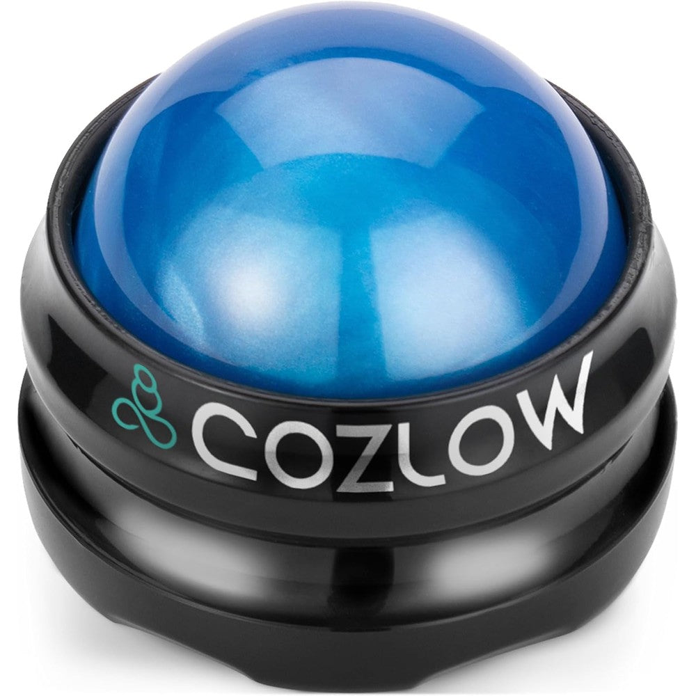 Cozlow manual massage roller ball front view for muscle relief