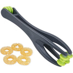 Cotsoco 2-in-1 Finger Massager Roller front view showing green rollers