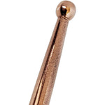 American Ayurveda pure copper nose wand front view with protective metal case