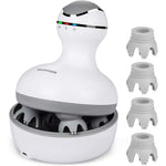 Cotsoco electric scalp massager front view showing 4 heads