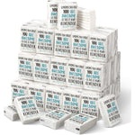 Fuutreo pocket tissues bulk pack front view showing blue and black inspirational wrappers
