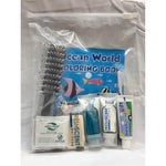 Custom Hygiene Kits Bulk Children's Hygiene Kit 30 count front view showing resealable bag.