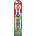 Colgate My First Baby Toothbrush 2-pack front view for infant oral care